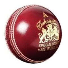 DUKES SPECIAL COUNTY 4PC CRICKET BALL RED