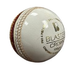 BLASTER CROWN CRICKET BALL-Red/White156g