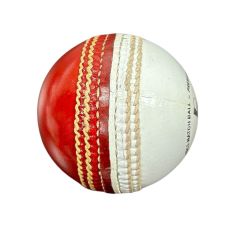 BLASTER CROWN CRICKET BALL-Red/White156g