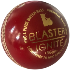 BLASTER IGNITE 4PC CRICKET BALL