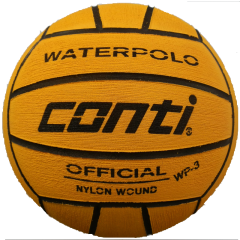 CONTI YELLOW/BLACK WATER POLO BALL 