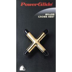 PowerGlide Brass Cross Rest