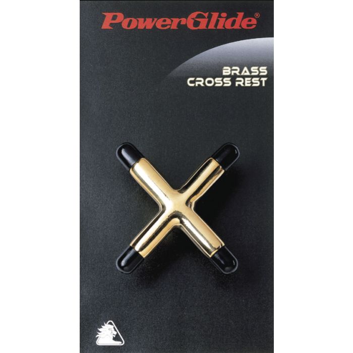 PowerGlide Brass Cross Rest